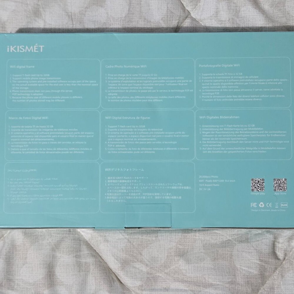 iKISMET 8.4 digital photo frame - Picture 2 of 2